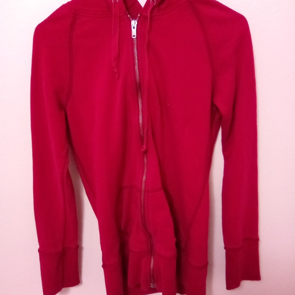American Eagle Outfitters Tops - American Eagle Outfitters Cherry Red Hoodie